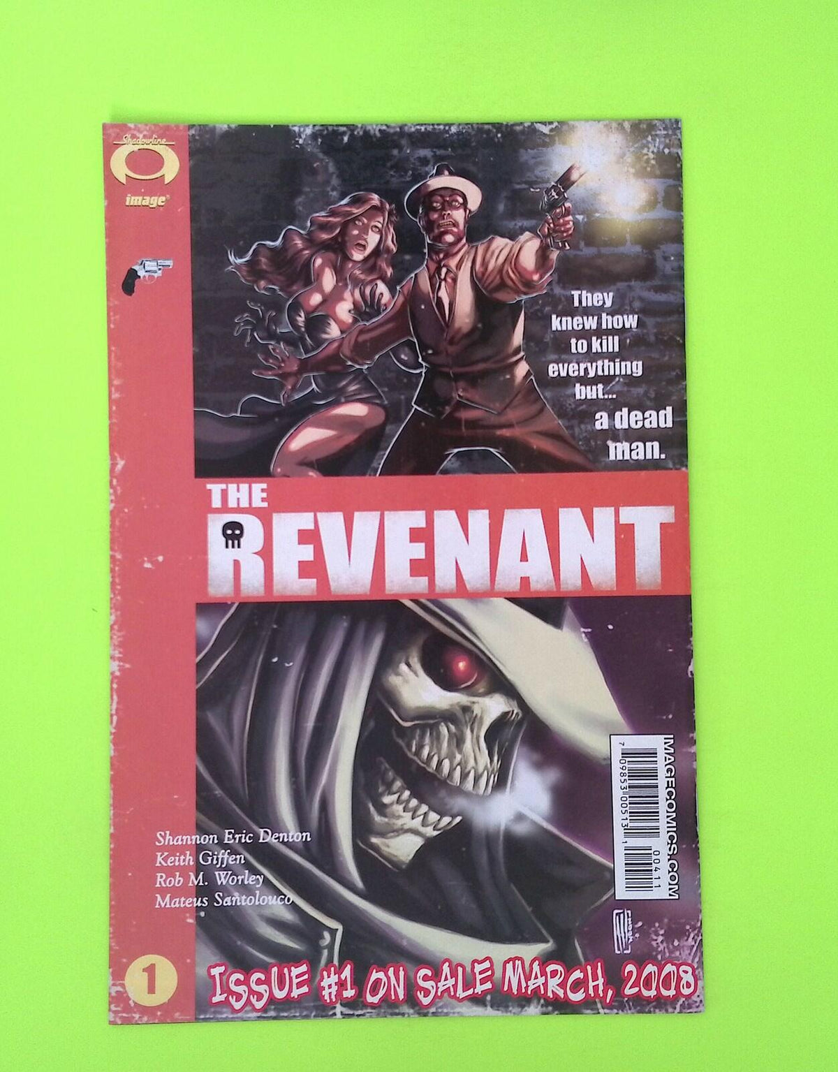 Graveslinger #4 2008 Image Comics High Grade Comic Book W214-234