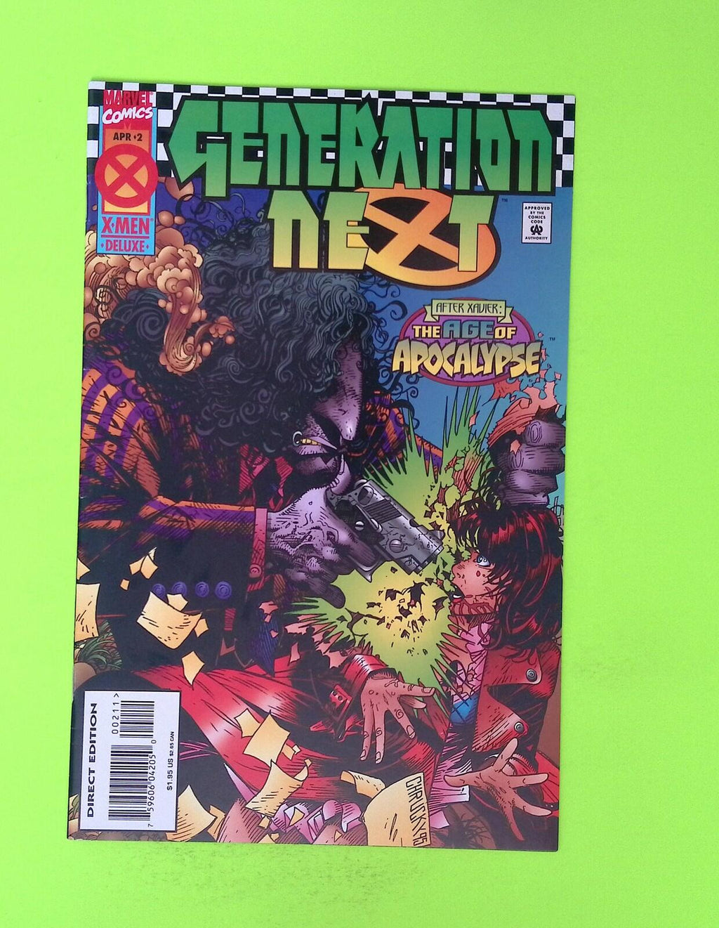Generation Next #2 1995 Marvel Comics 1st App 8.0 Comic Book X154-146