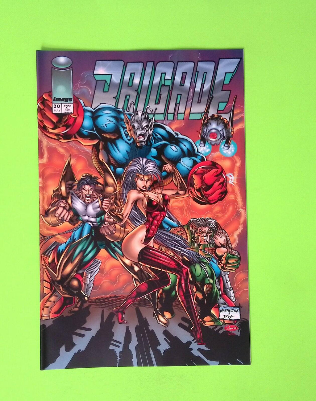 Brigade #20 Vol. 2 1995 Image Comics High Grade Comic Book B3-145