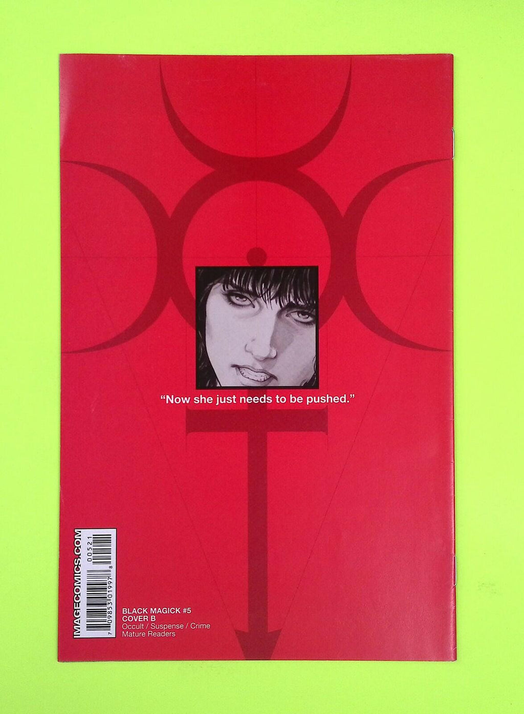 Black Magick #5b 2016 Image Comics Variant 8.0 Comic Book J34-193