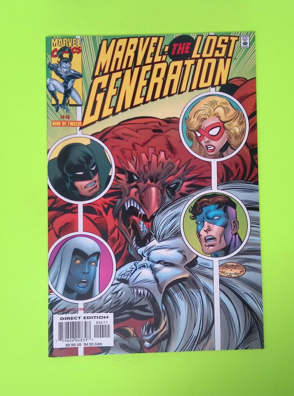 Marvel Lost Generation #4 2000 Marvel Comics High Grade Comic Book W79-251