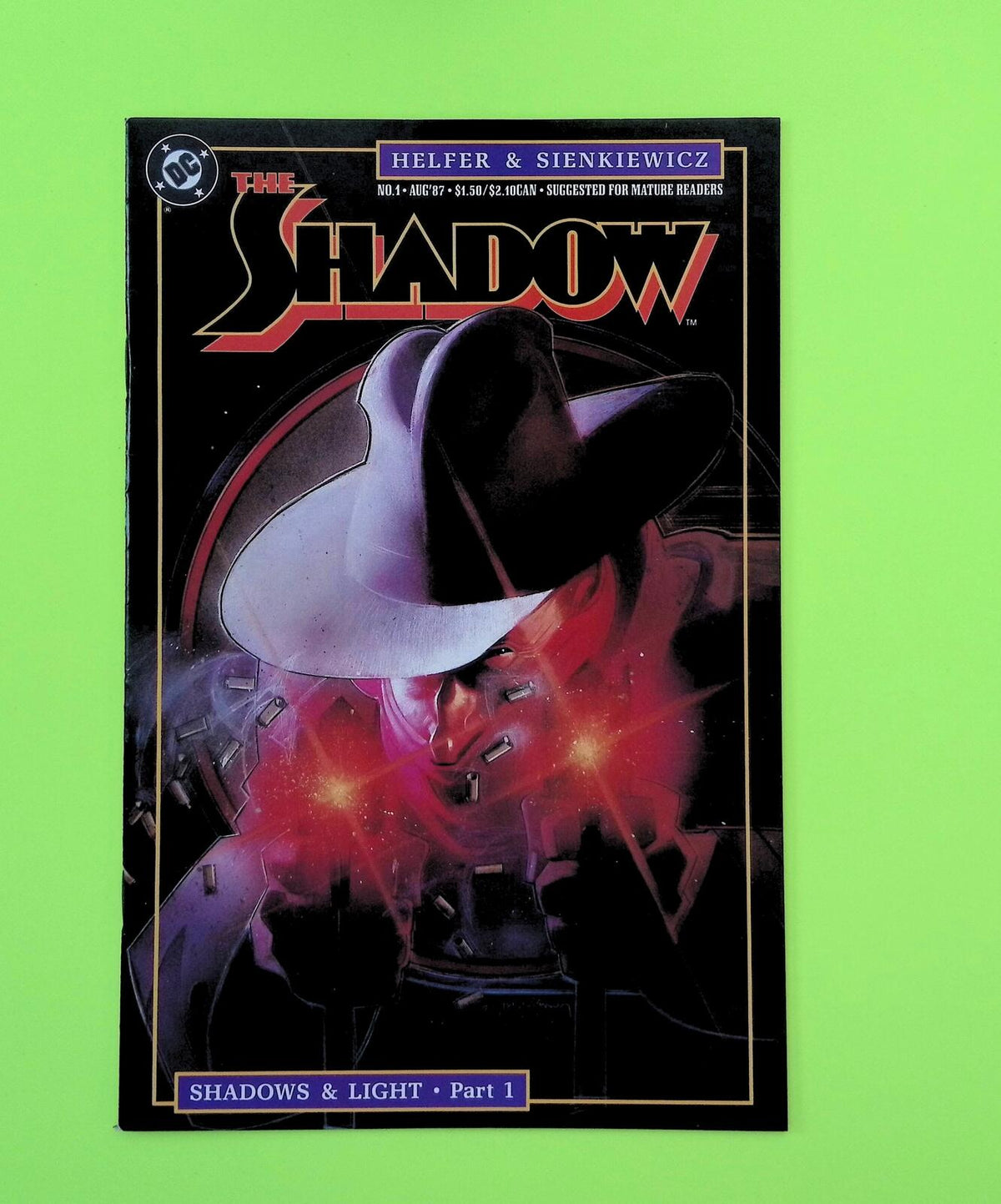 Shadow #1 Vol. 4 1987 DC Comics 7.0 Comic Book L17-202