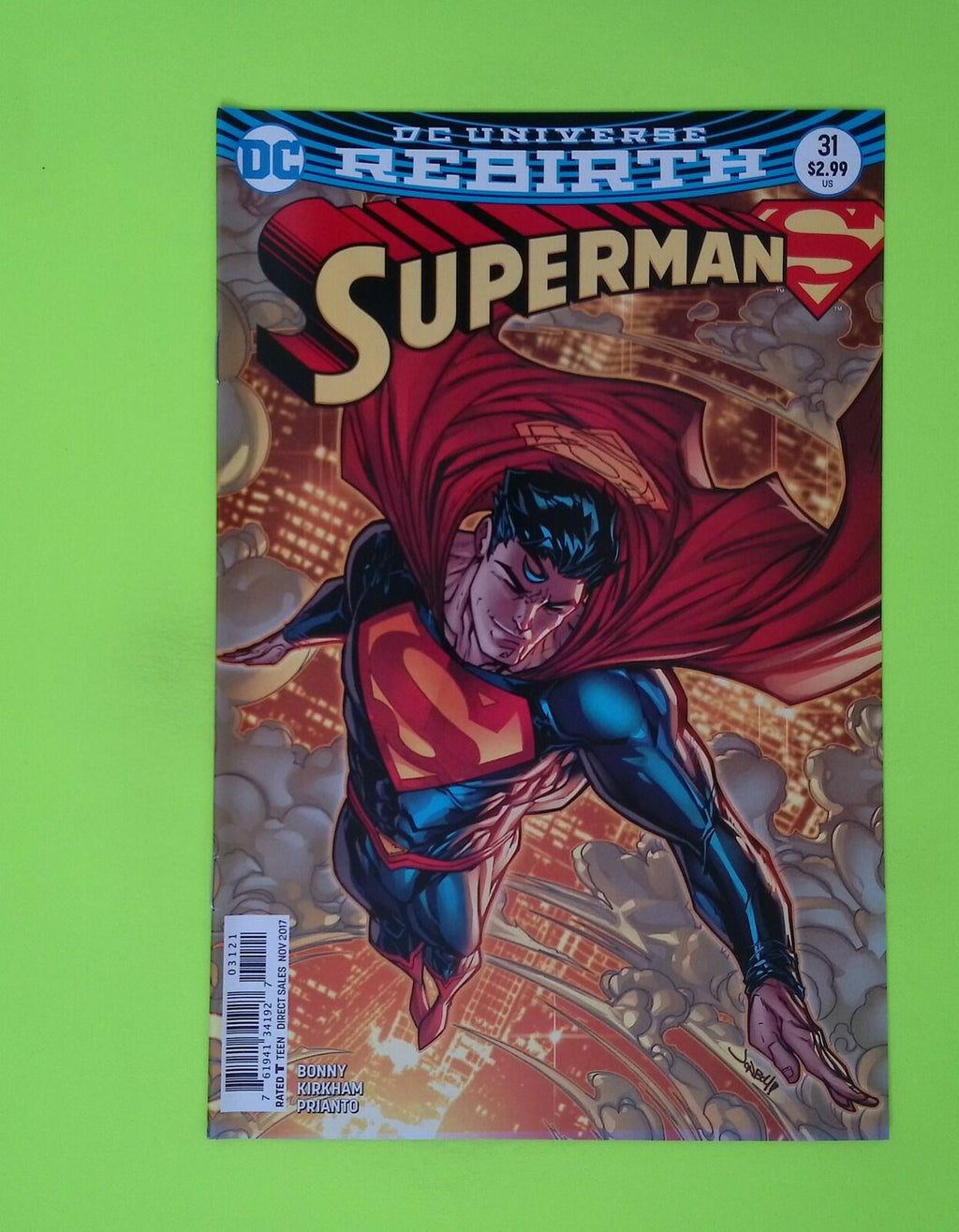 Superman #31b Vol. 4 2017 DC Comics Variant High Grade Comic Book X17-76