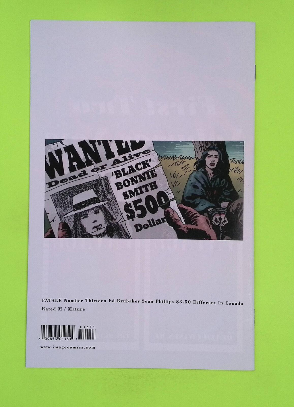 Fatale #13 2013 Image Comics High Grade Comic Book G69-216