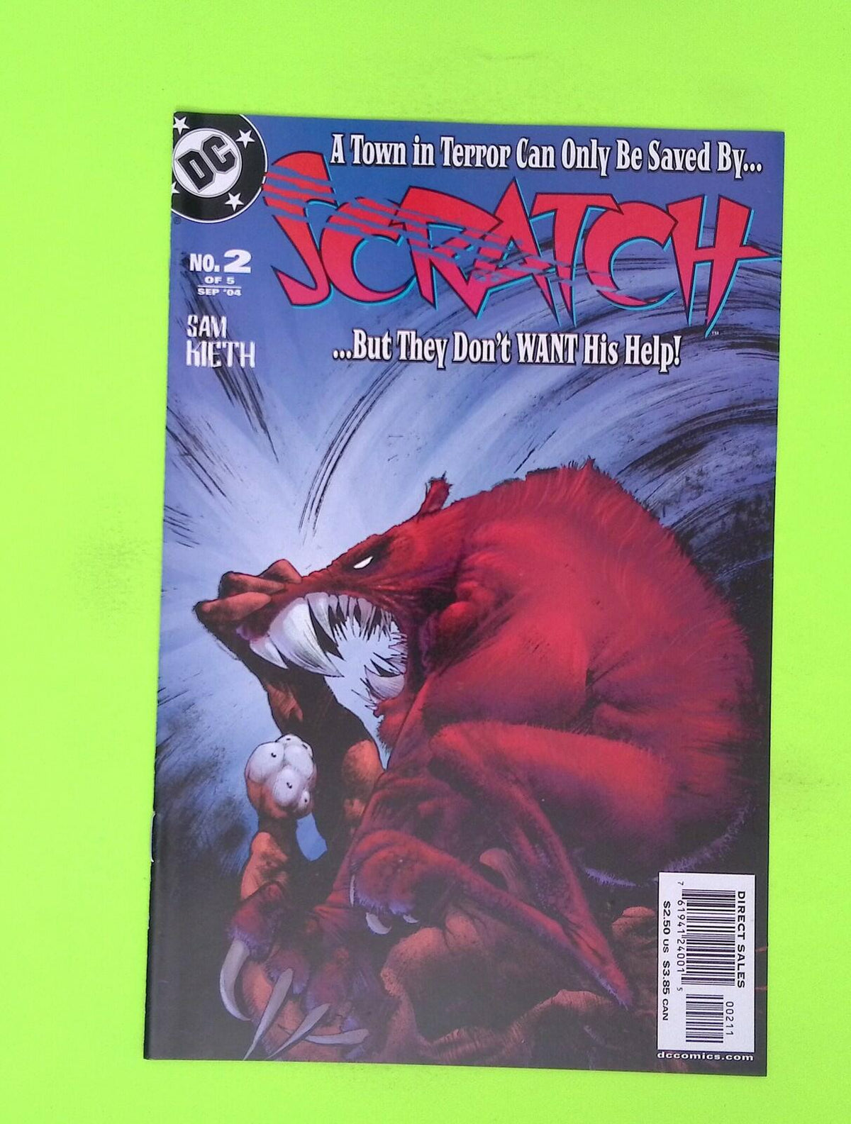 Scratch #2 2004 DC Comics High Grade Comic Book W118-195
