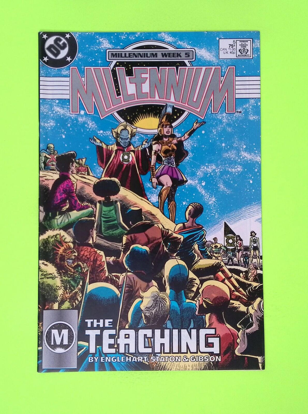 Millennium #5 1988 DC Comics High Grade Comic Book W81-34