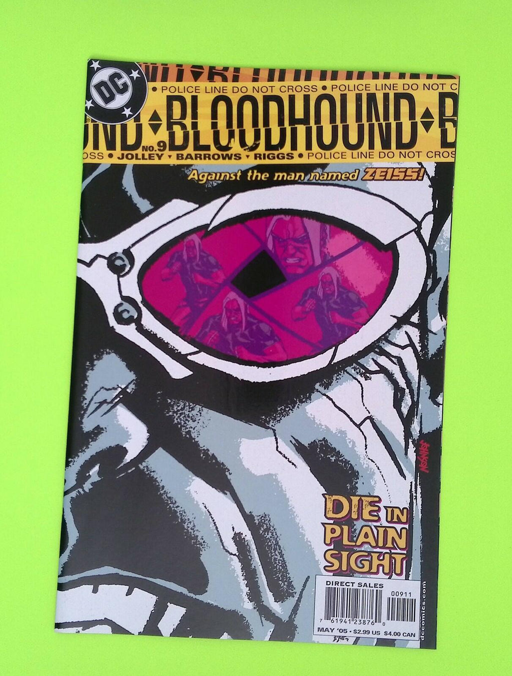 Bloodhound #9 DC Comics High Grade Comic Book W119-95