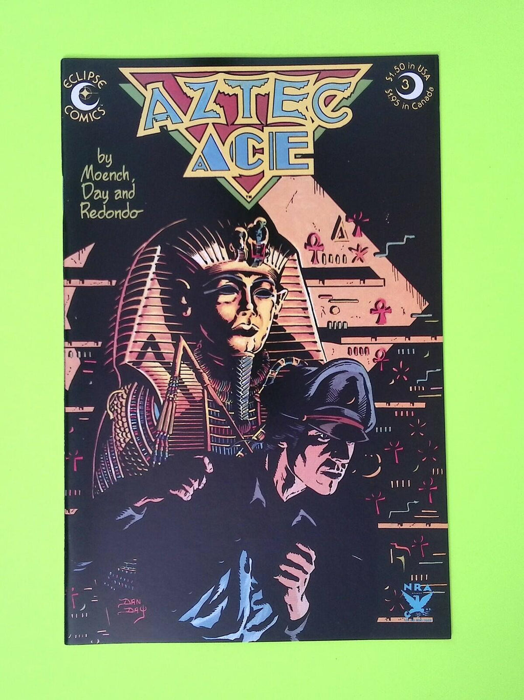Aztec Ace #3 1984 Eclipse Comics High Grade Comic Book W67-183