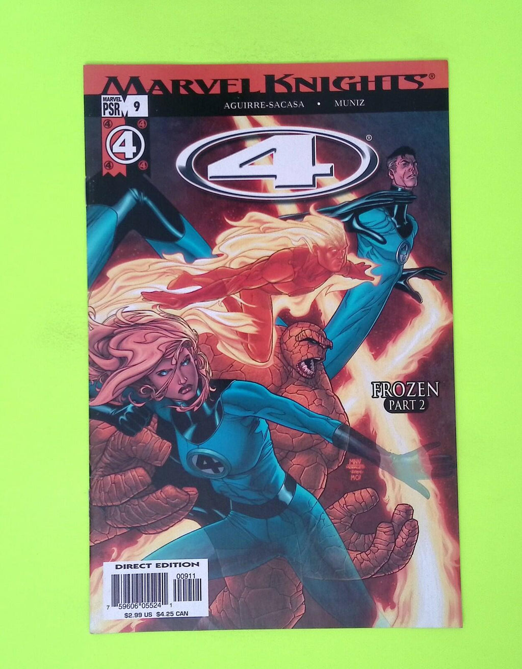 Knights 4 #9 2004 Marvel Knights 1st App 8.0 Comic Book W77-168