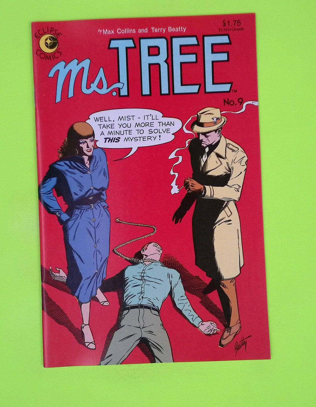 Ms. Tree #9 1984 Eclipse Comics High Grade Comic Book G82-232