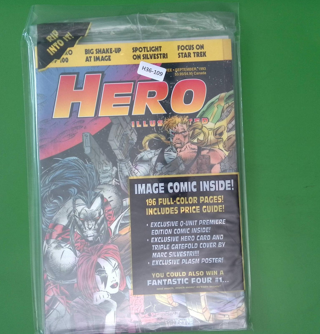 HERO ILLUSTRATED #3 HIGH GRADE WARRIOR PUBLICATIONS COMIC BOOK H36-109