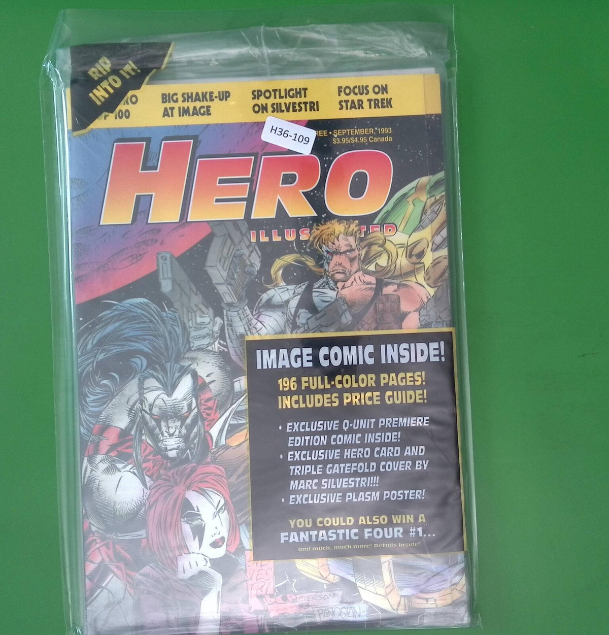 HERO ILLUSTRATED #3 HIGH GRADE WARRIOR PUBLICATIONS COMIC BOOK H36-109