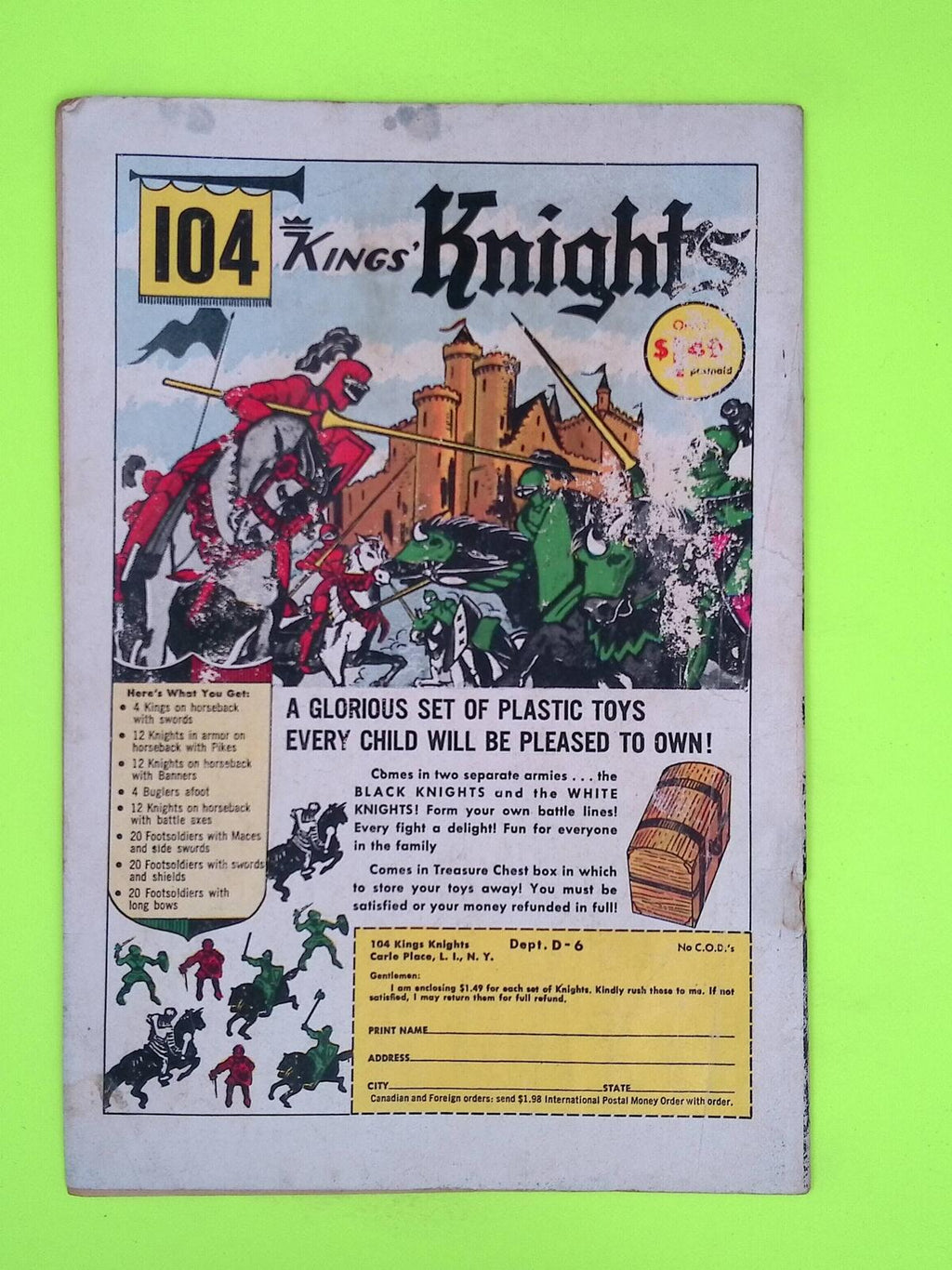 G.I. Combat #101 Vol. 2 1963 DC Comics Low Grade Comic Book A71-117