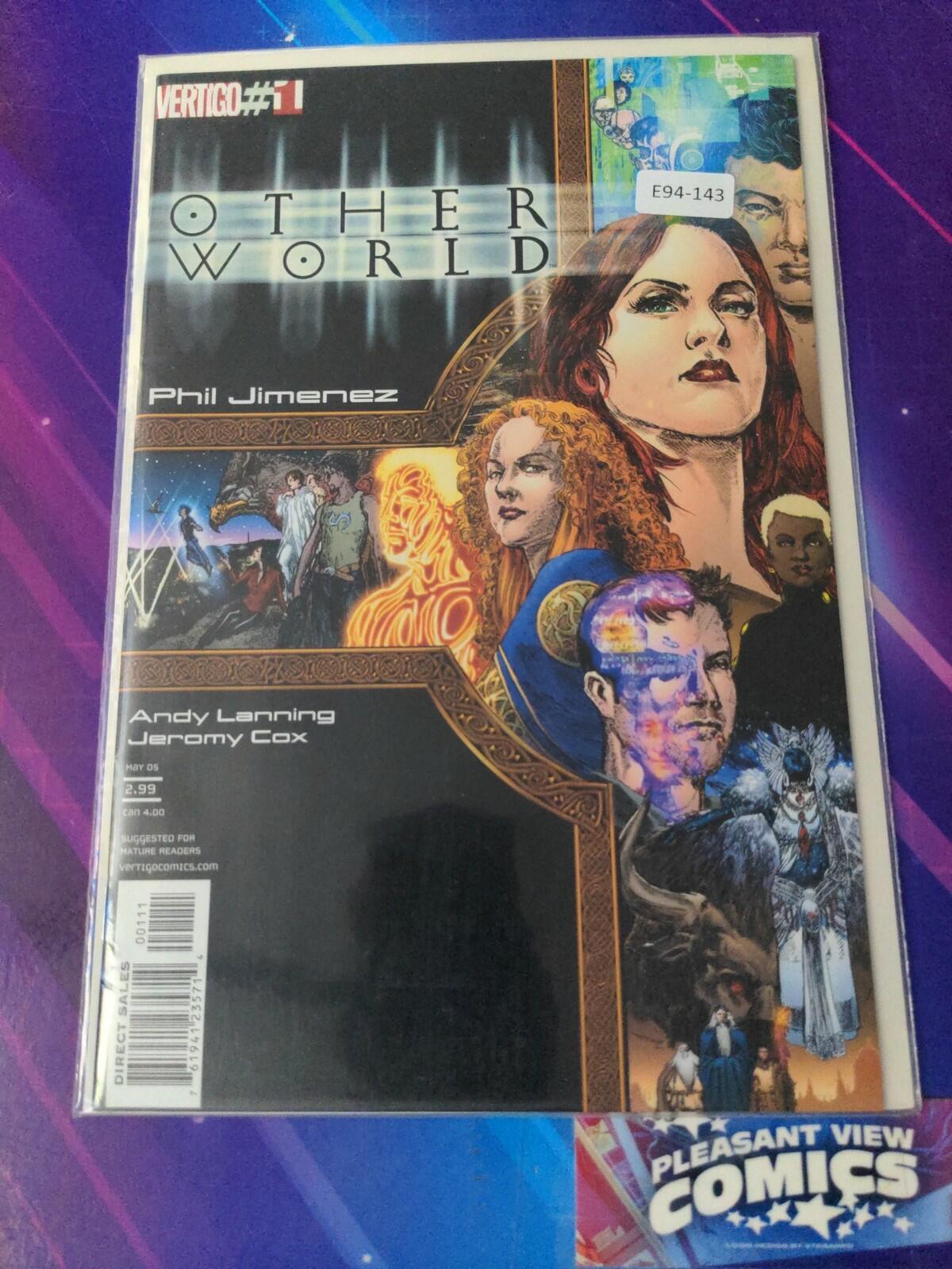 OTHERWORLD #1 HIGH GRADE VERTIGO COMIC BOOK E94-143