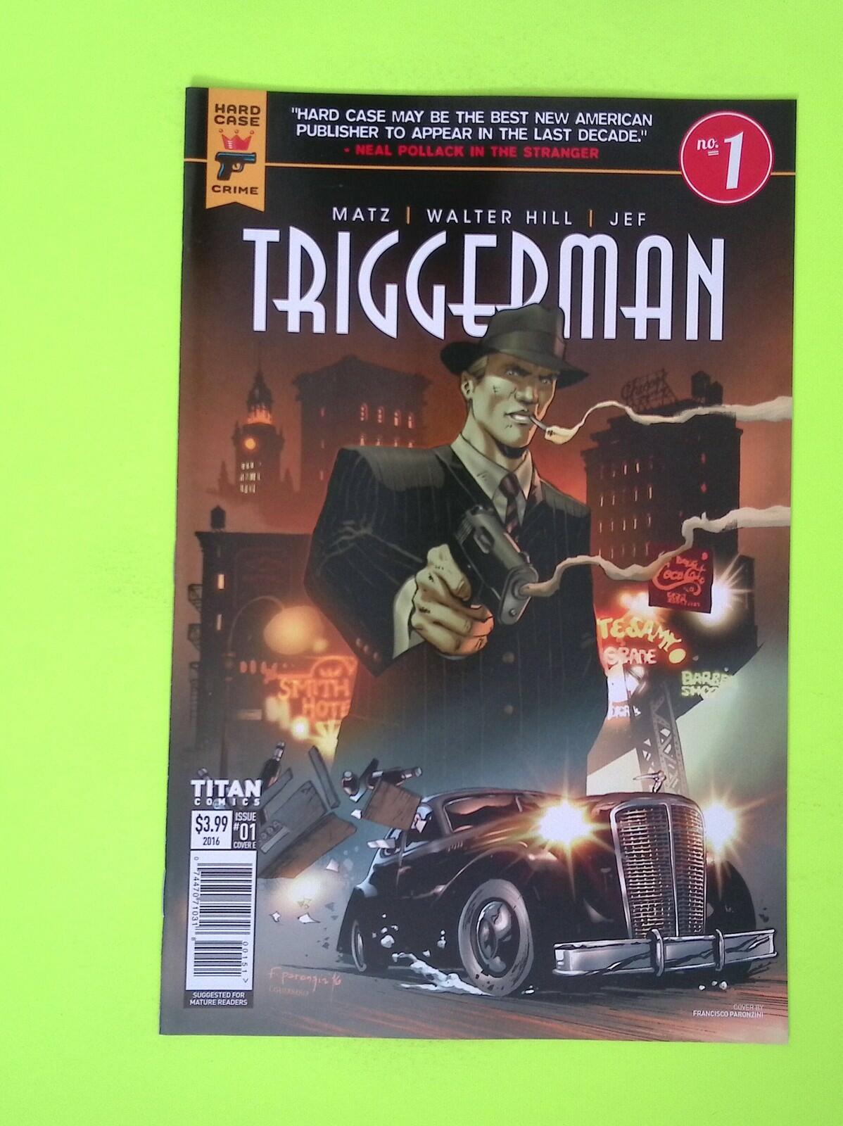 Triggerman #1e 2016 Titan Comics Variant High Grade Comic Book W36-250