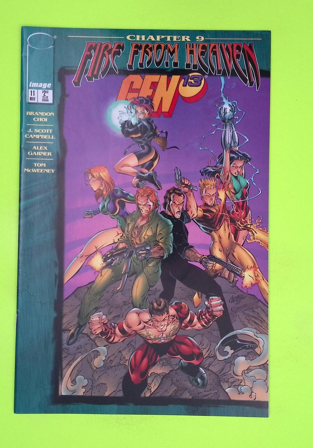 Gen 13 #11 Vol. 2 1996 Image Comics Mid Grade Comic Book A22-26