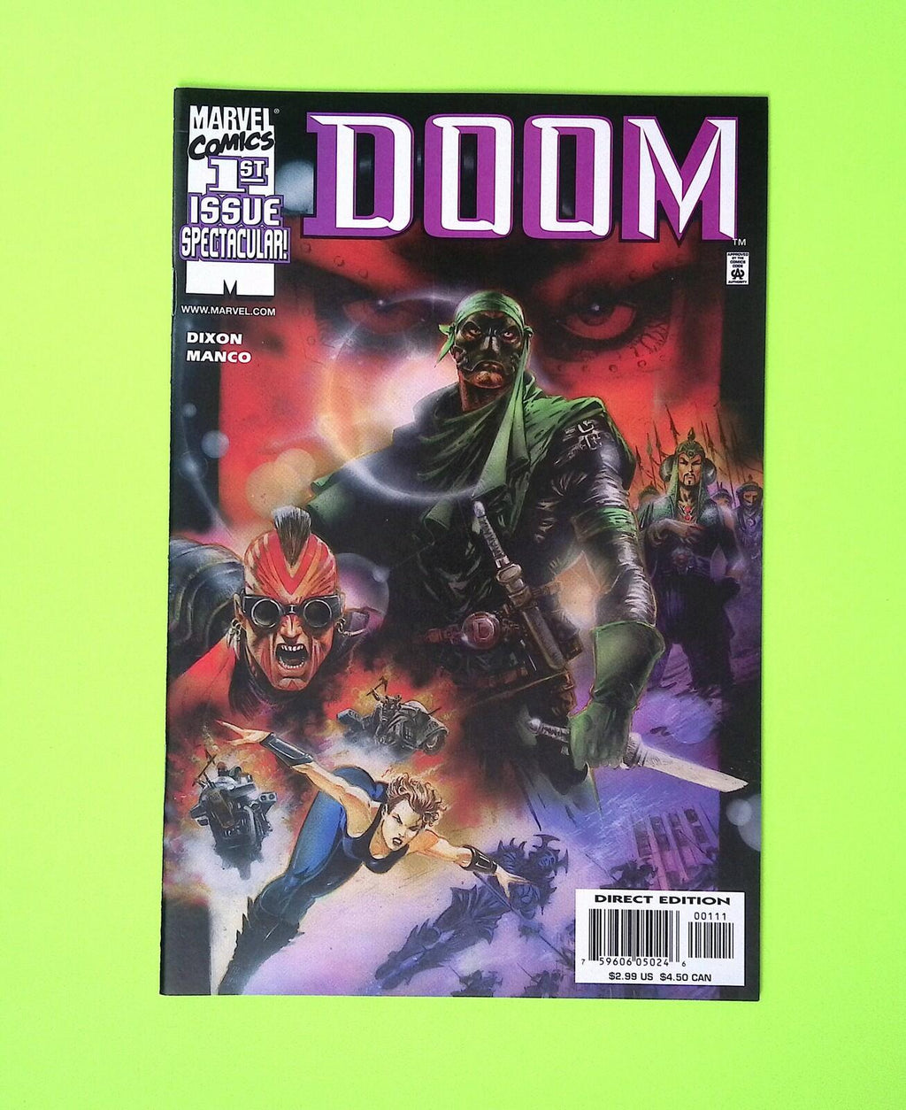 Doom #1 2000 Marvel Comics 1st App High Grade Comic Book Q34-4
