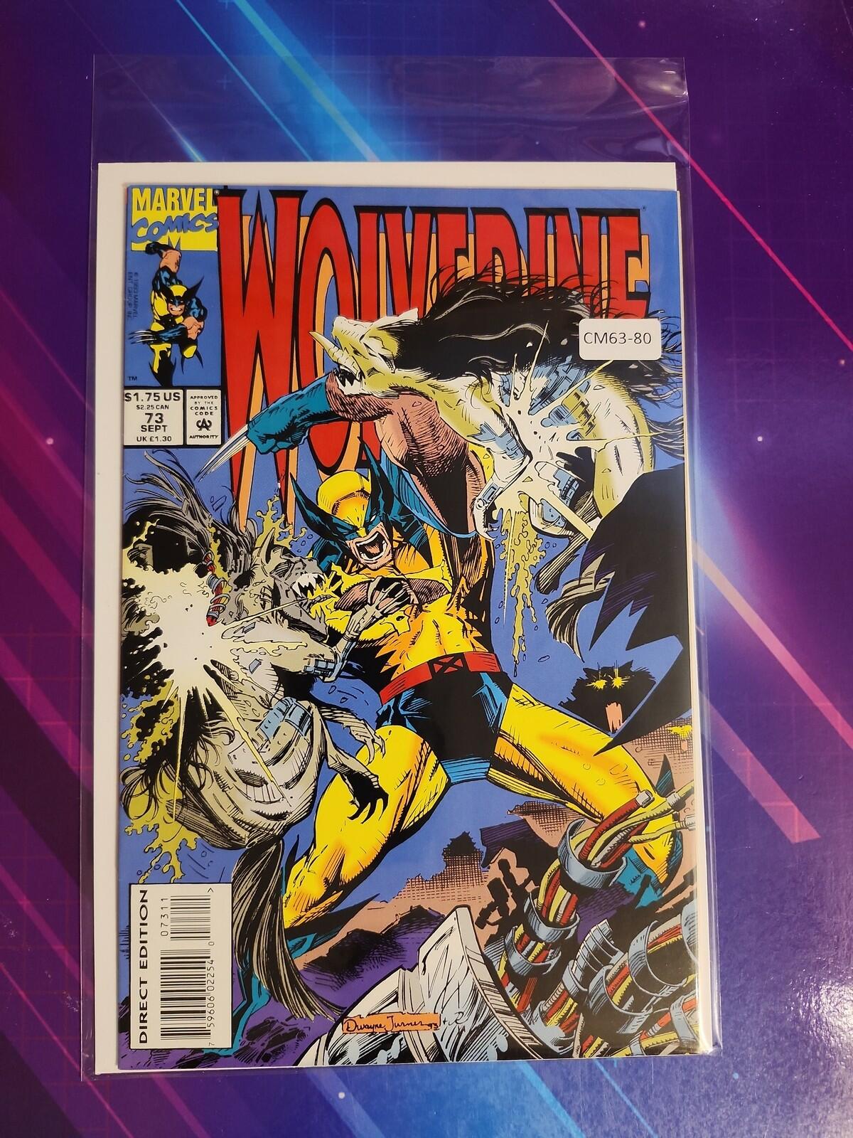 WOLVERINE #73 VOL. 2 HIGH GRADE MARVEL COMIC BOOK CM63-80