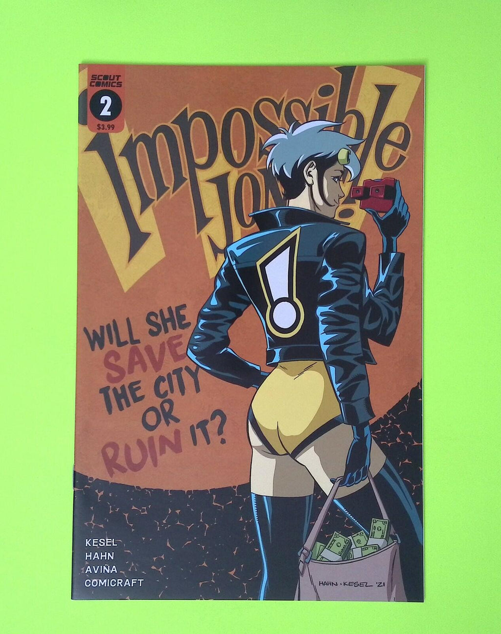 Impossible Jones #2 2021 Scout Comics High Grade Comic Book X105-78
