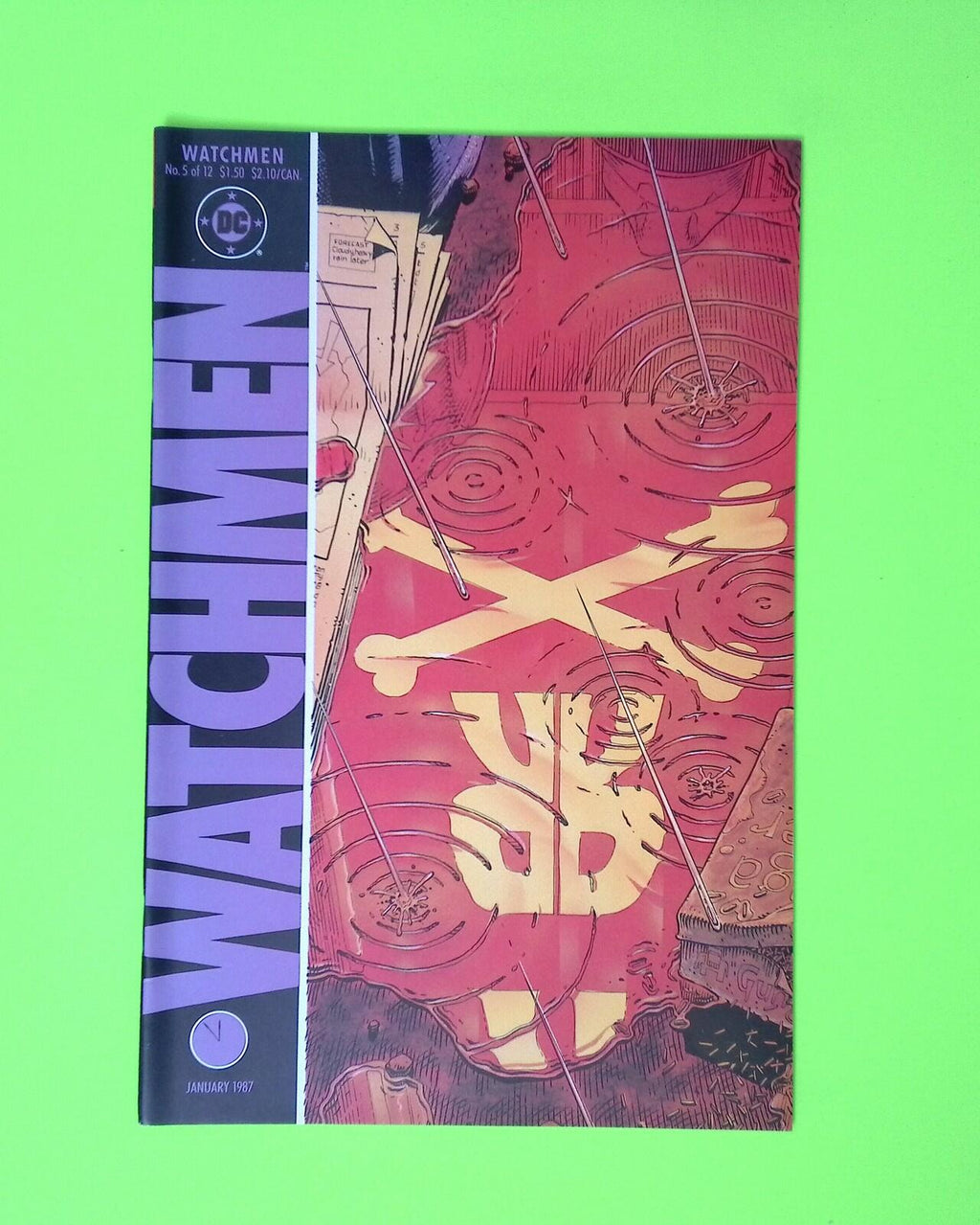 Watchmen #5 1987 DC Comics High Grade Comic Book B21-127