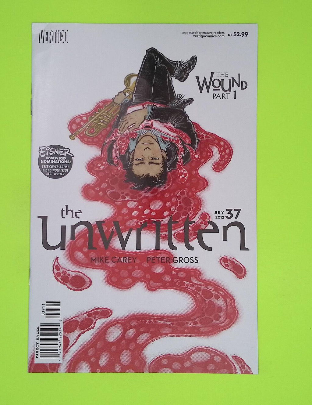 The Unwritten #37 2012 Vertigo Mid Grade Comic Book L77-13