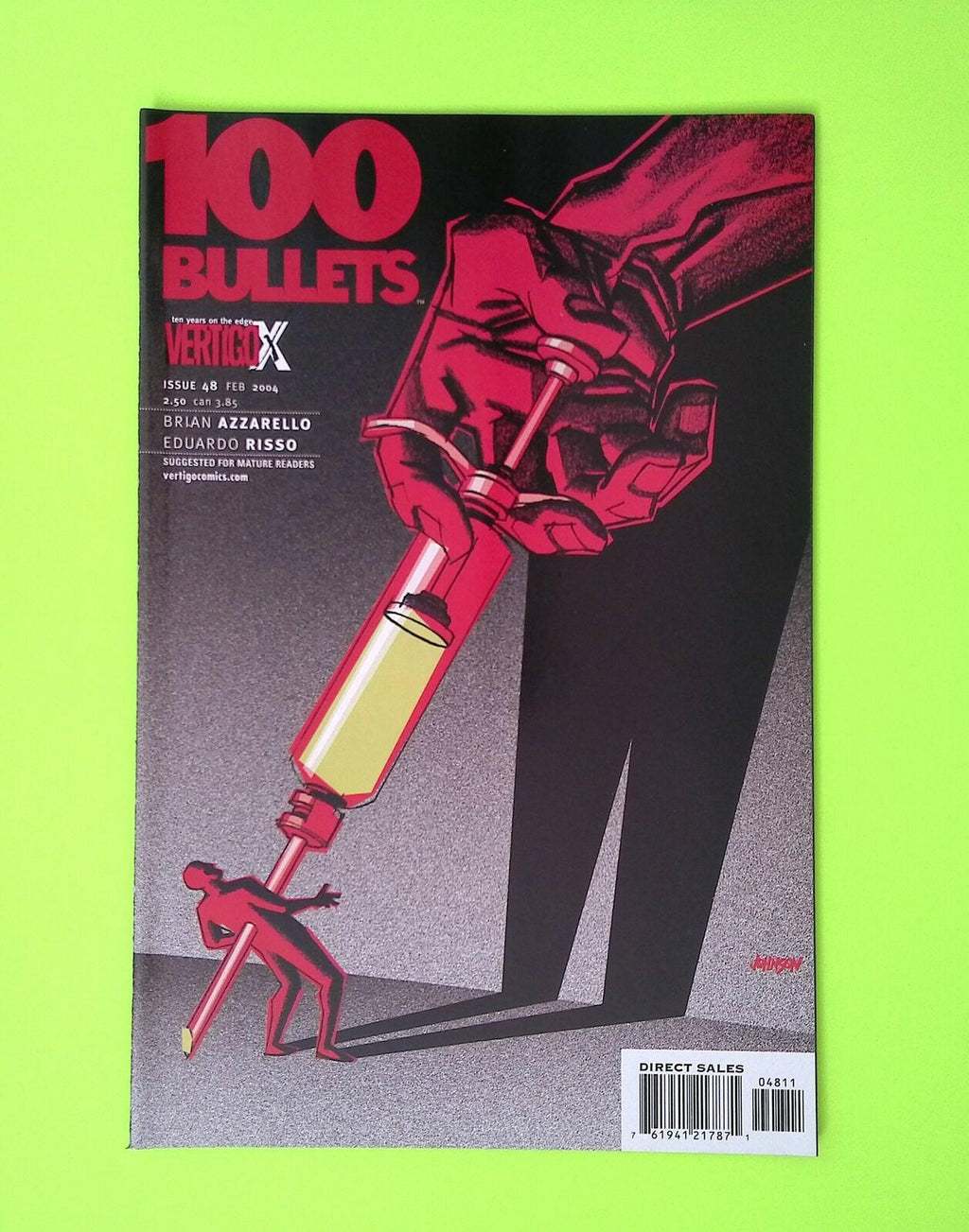 100 Bullets #48 2004 Vertigo High Grade Comic Book W257-152