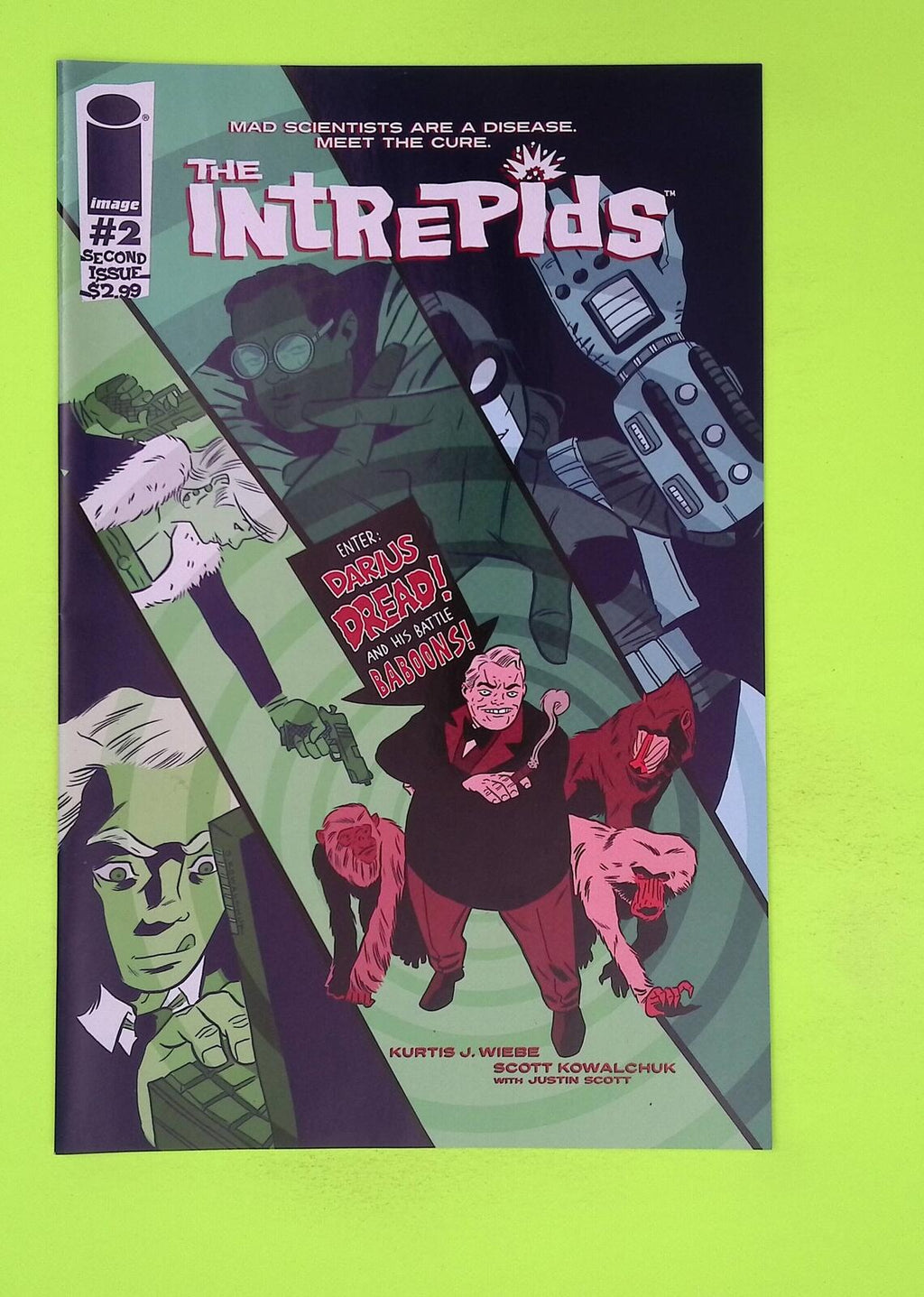 The Intrepids #2 Image Comics 8.0 Comic Book L52-200