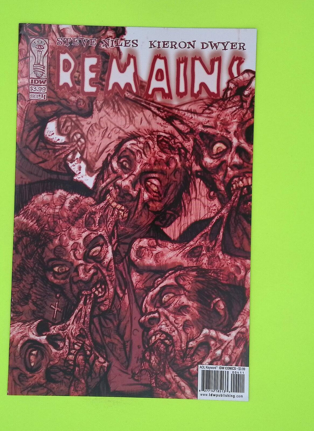 Remains #4 2004 IDW Publishing 8.0 Comic Book L58-53