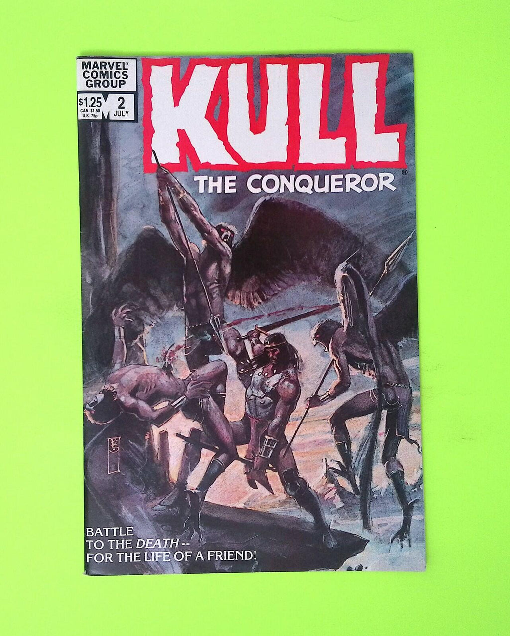 Kull the Conqueror #2 Vol. 3 1983 Marvel Comics Higher Grade Comic Book X232-131