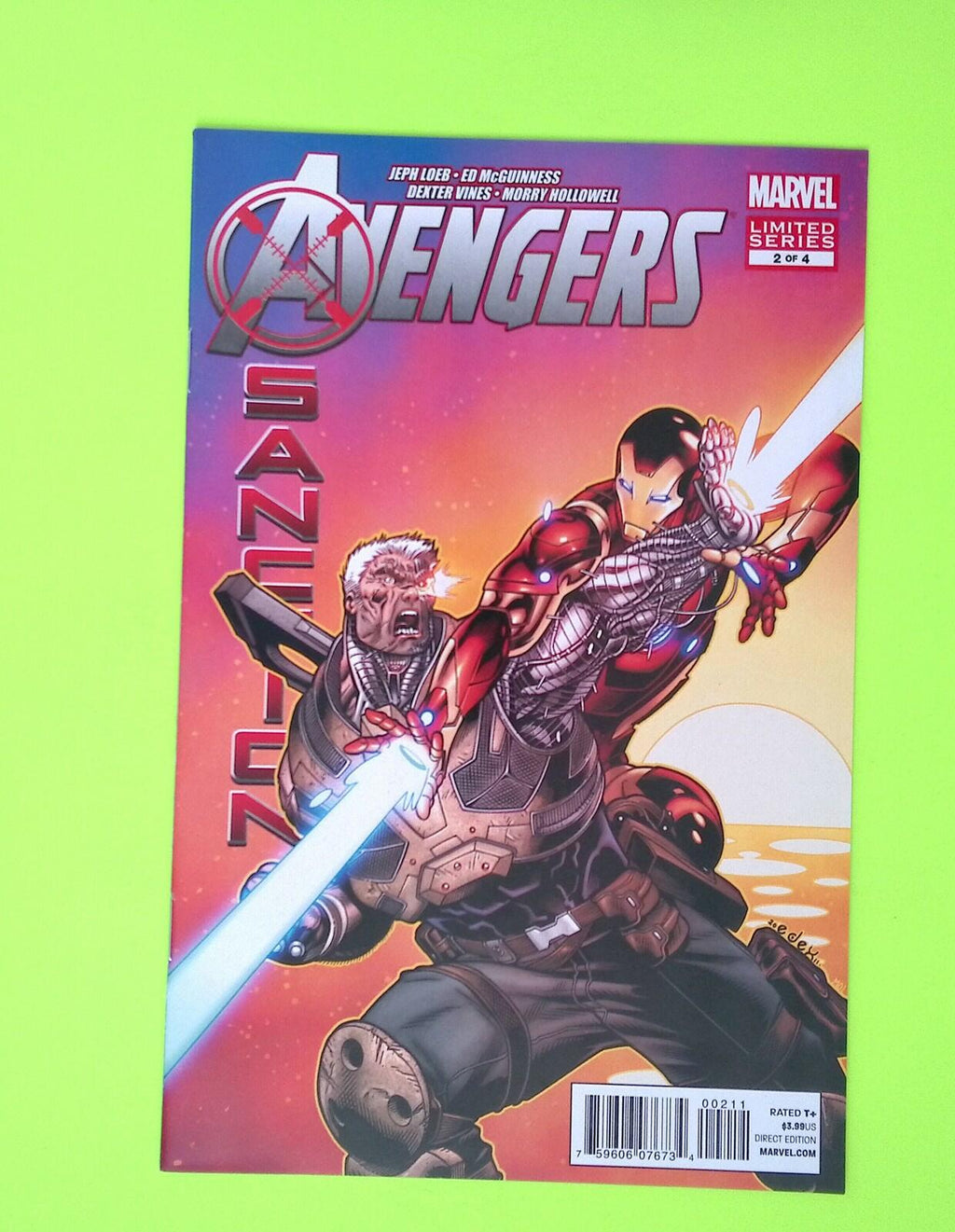 Avengers X-Sanction #2 2012 Marvel Comics High Grade Comic Book W246-58