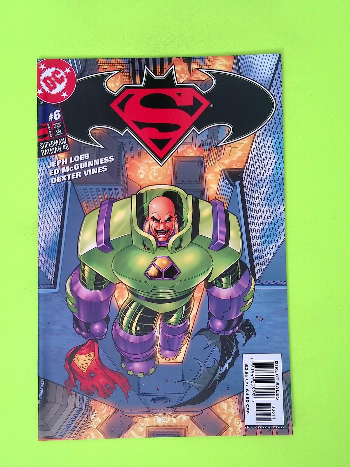 Superman/Batman #6 2004 DC Comics High Grade Comic Book W89-97