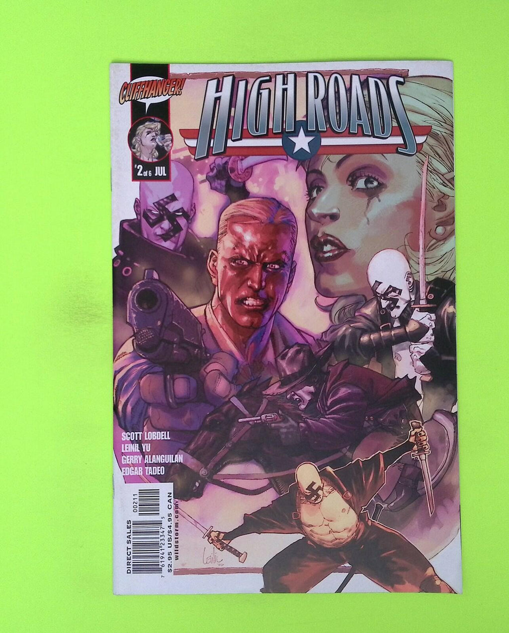 High Roads #2 2002 DC Comics High Grade Comic Book X168-201