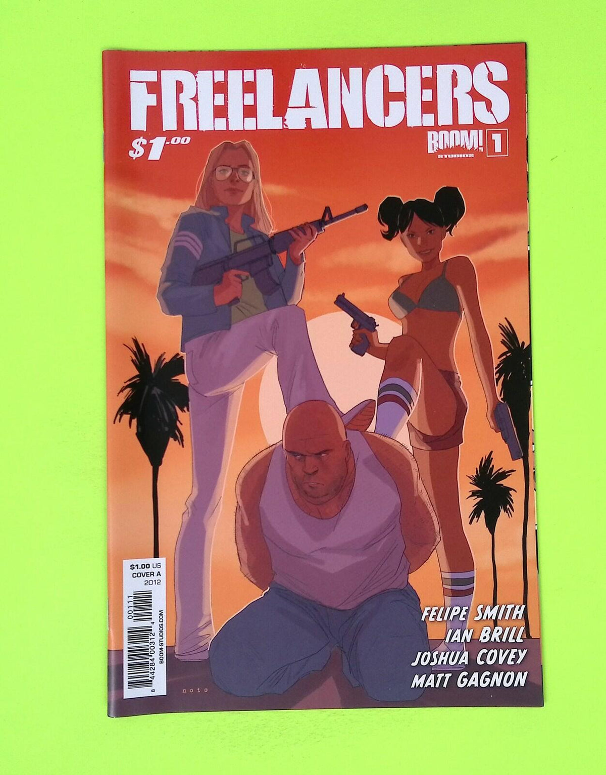 Freelancers #1 2012 BOOM! Studios High Grade Comic Book J56-196