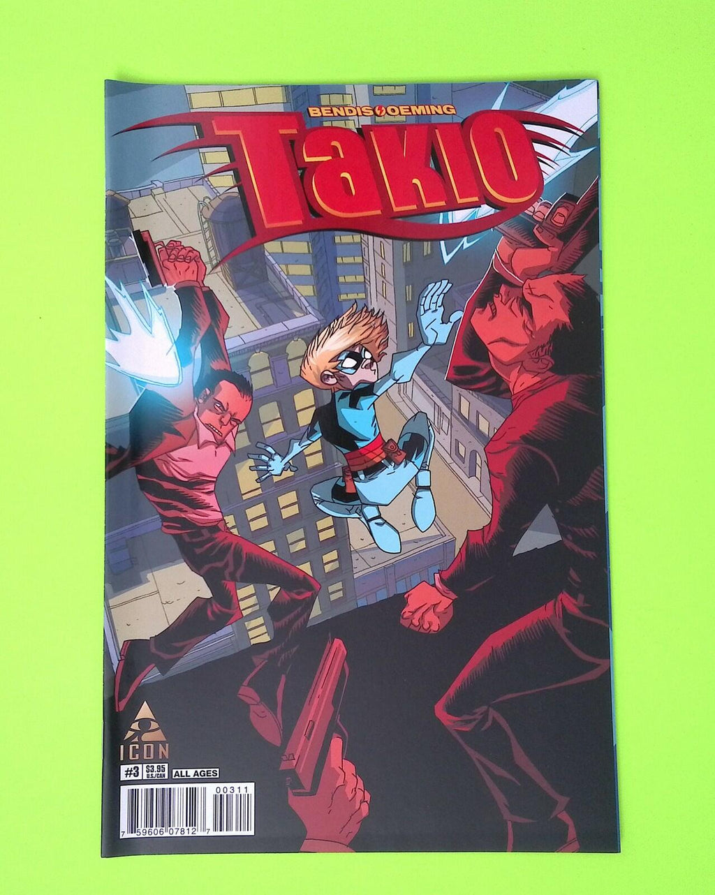 Takio #3 2012 Icon High Grade Comic Book X65-25
