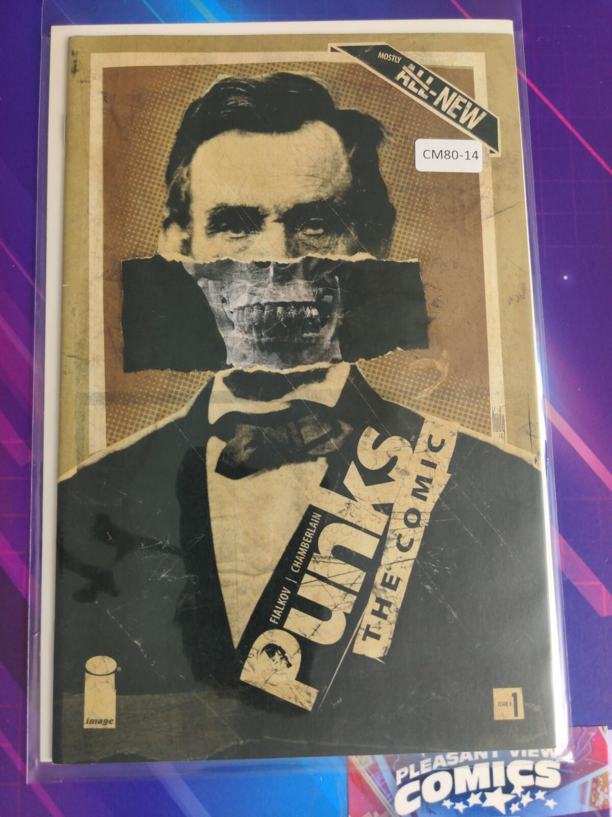 PUNKS: THE COMIC #1 HIGH GRADE IMAGE COMIC BOOK CM80-14