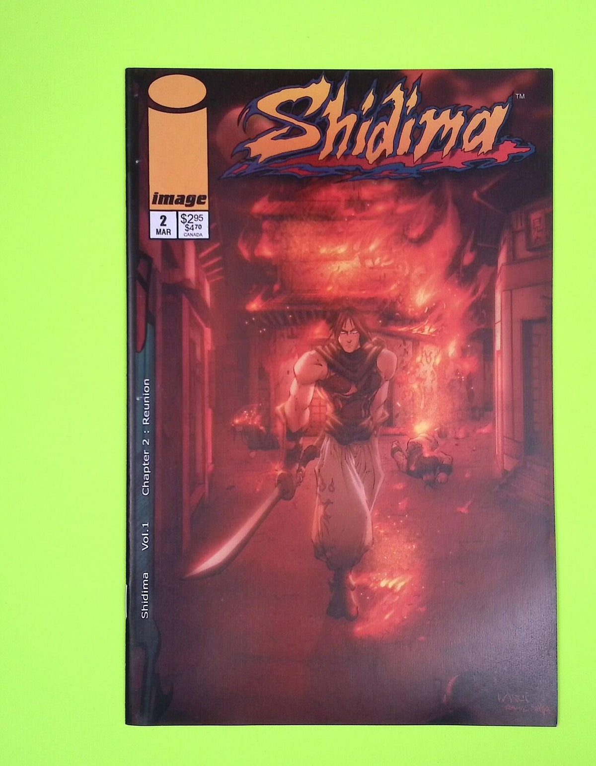 Shidima #2 2001 Image Comics 8.0 (Variant) Comic Book J77-75