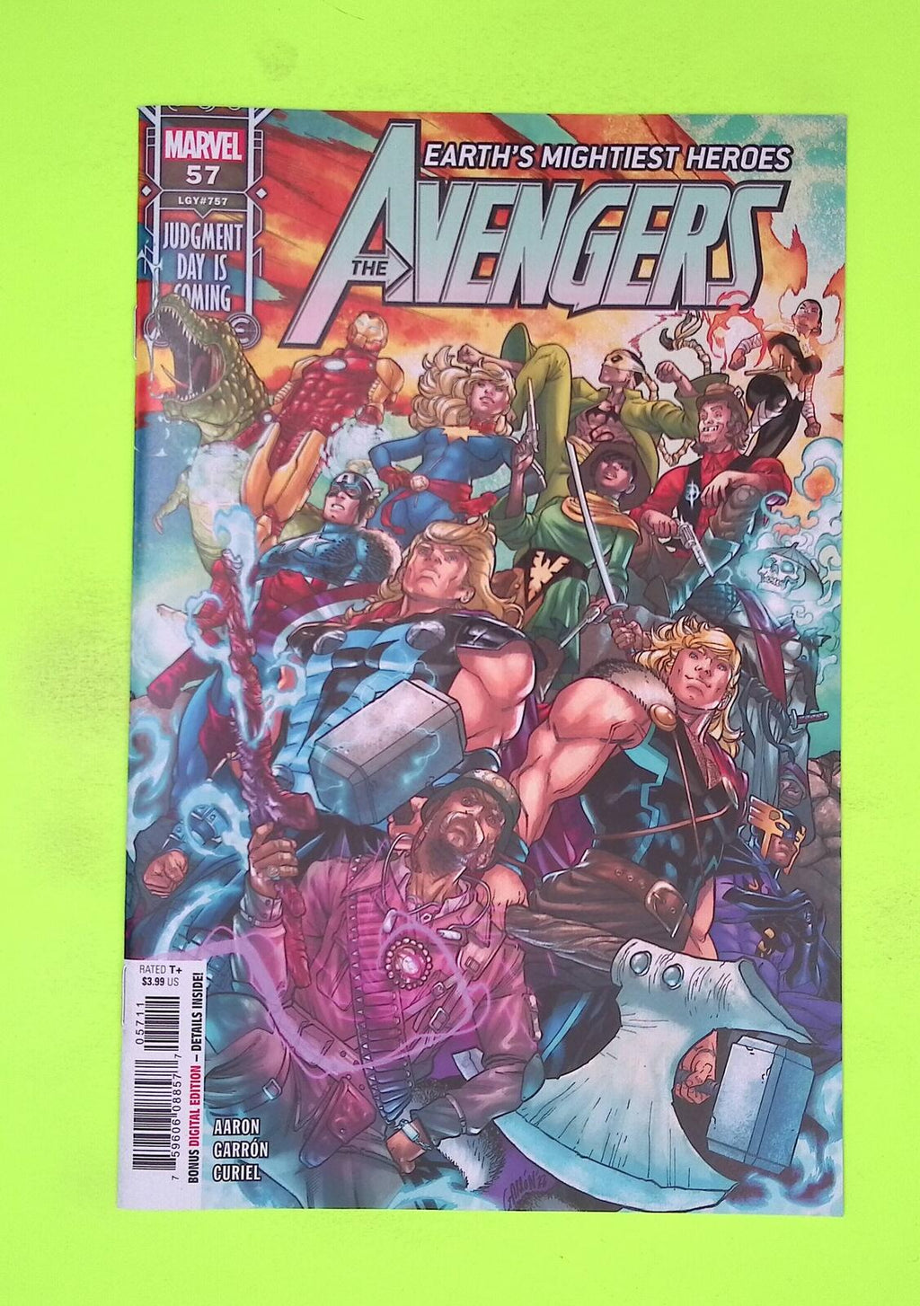 Avengers #57 Vol. 7 2022 Marvel Comics High Grade Comic Book K13-232