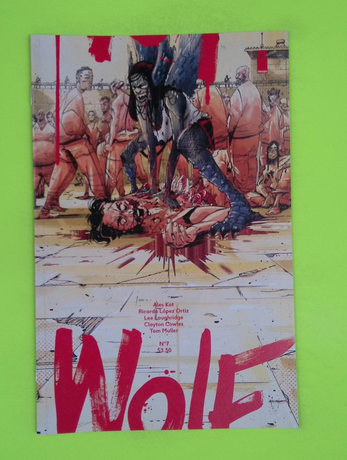Wolf #7 2016 Image Comics High Grade Comic Book M17-169