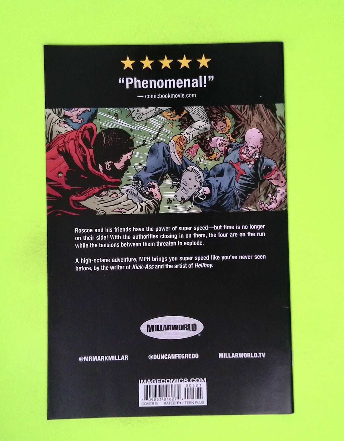 MPH #5b 2015 Image Comics Variant High Grade Comic Book J63-1