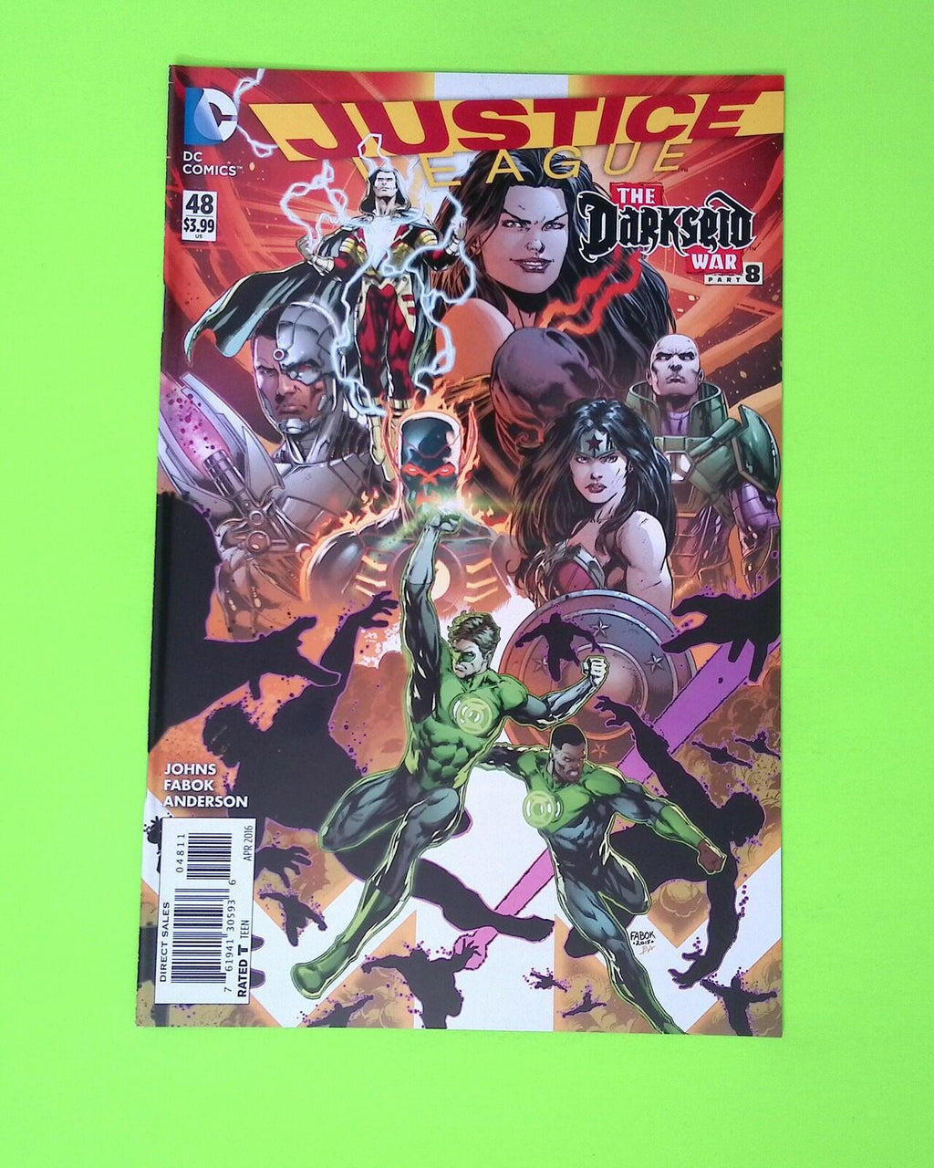 Justice League #48 Vol. 2 2016 DC Comics High Grade Comic Book B41-168