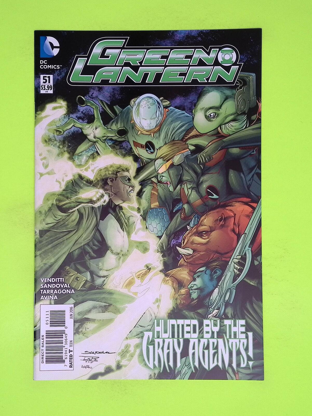 Green Lantern #51 Vol. 5 2016 DC Comics 8.0 Comic Book K56-263