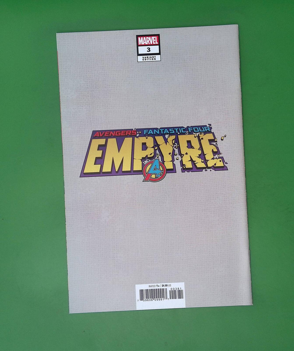 Empyre #3walmart Marvel Comics Variant High Grade Comic Book H99-37