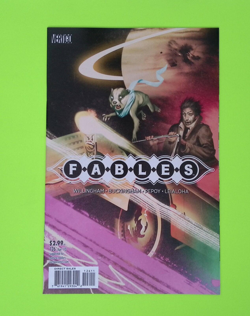 Fables #126 2013 Vertigo High Grade Comic Book W163-29