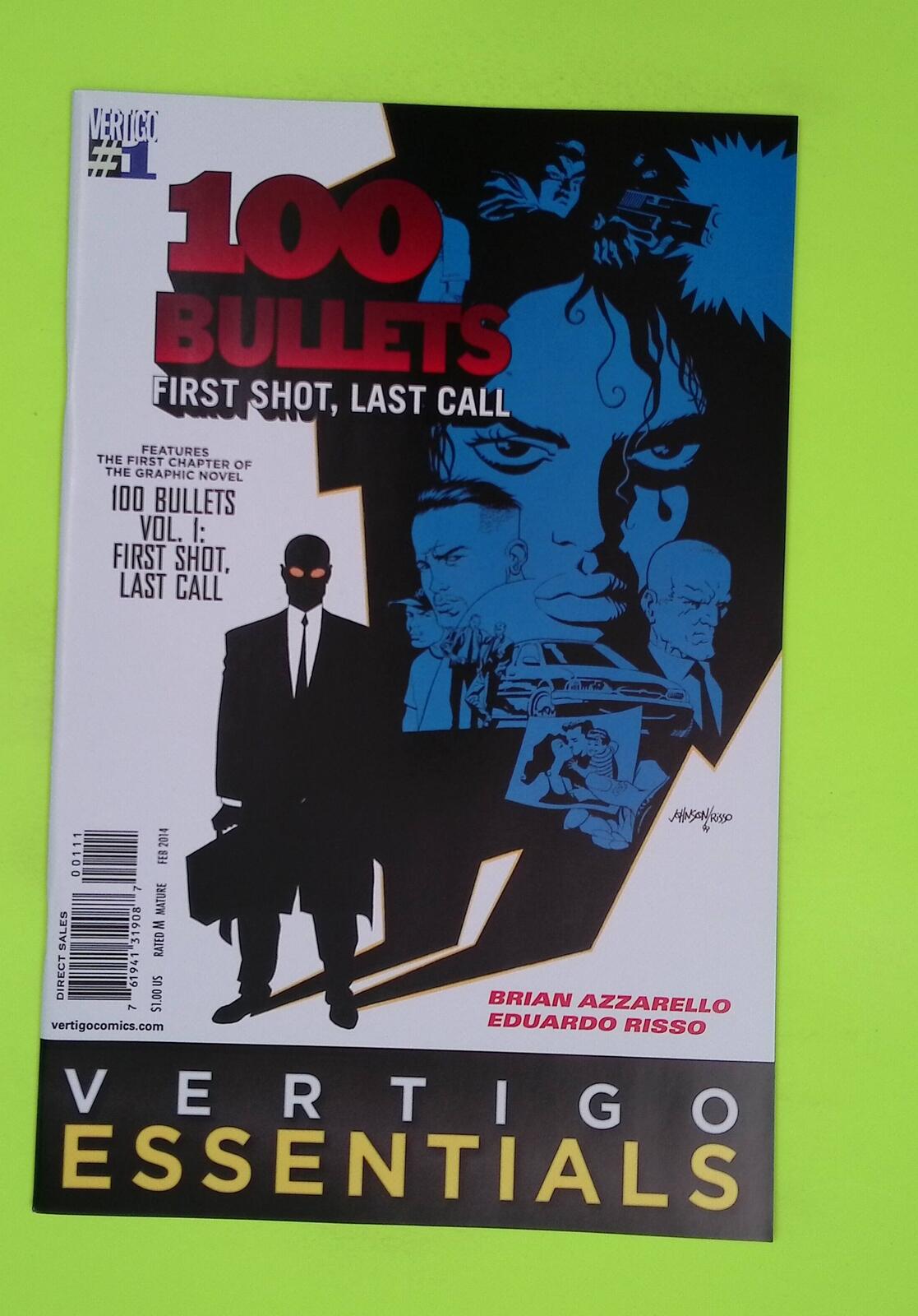 100 Bullets #1essentials 2014 Vertigo Variant High Grade Comic Book K21-39