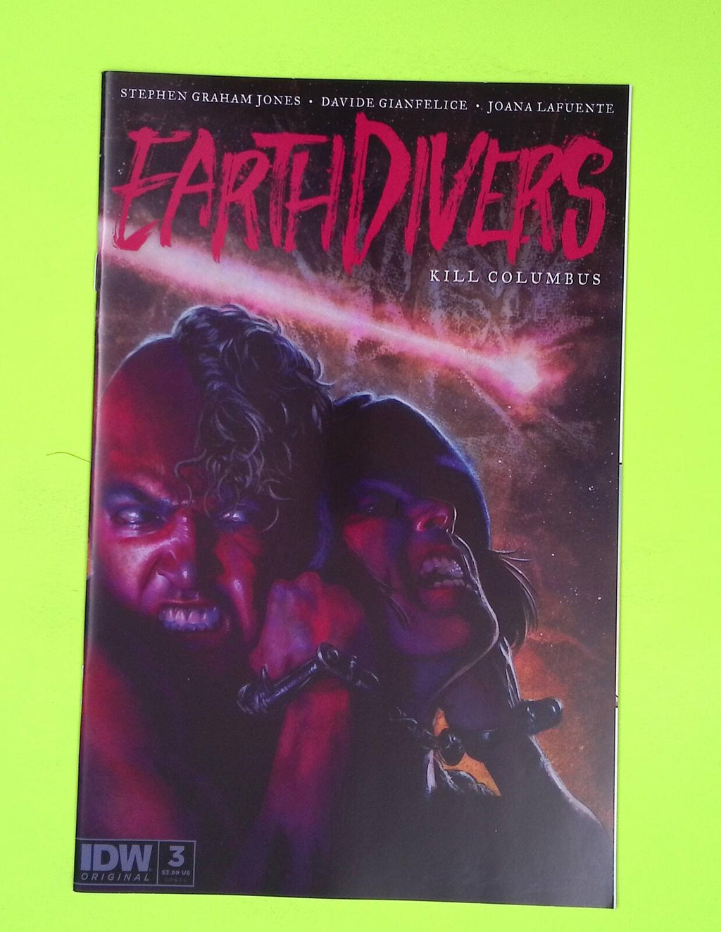 Earthdivers #3c 2022 IDW Publishing Variant High Grade Comic Book A89-83