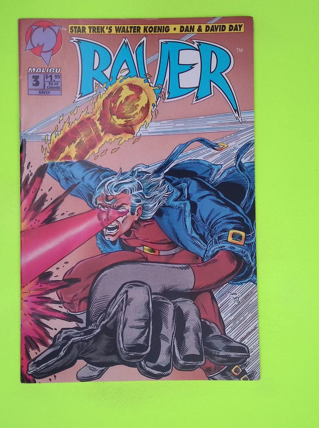 Raver #3 1993 Malibu Comics 8.0 Comic Book A35-66
