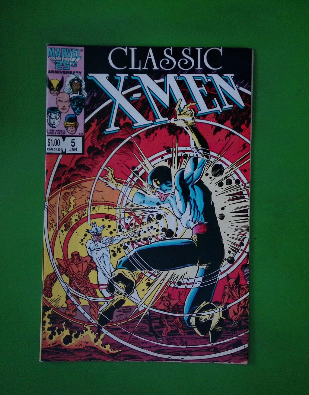 Classic X-Men #5 1987 Marvel Comics Mid Grade Comic Book H92-34