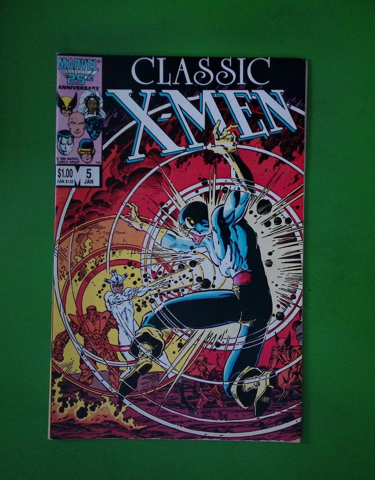 Classic X-Men #5 1987 Marvel Comics Mid Grade Comic Book H92-34