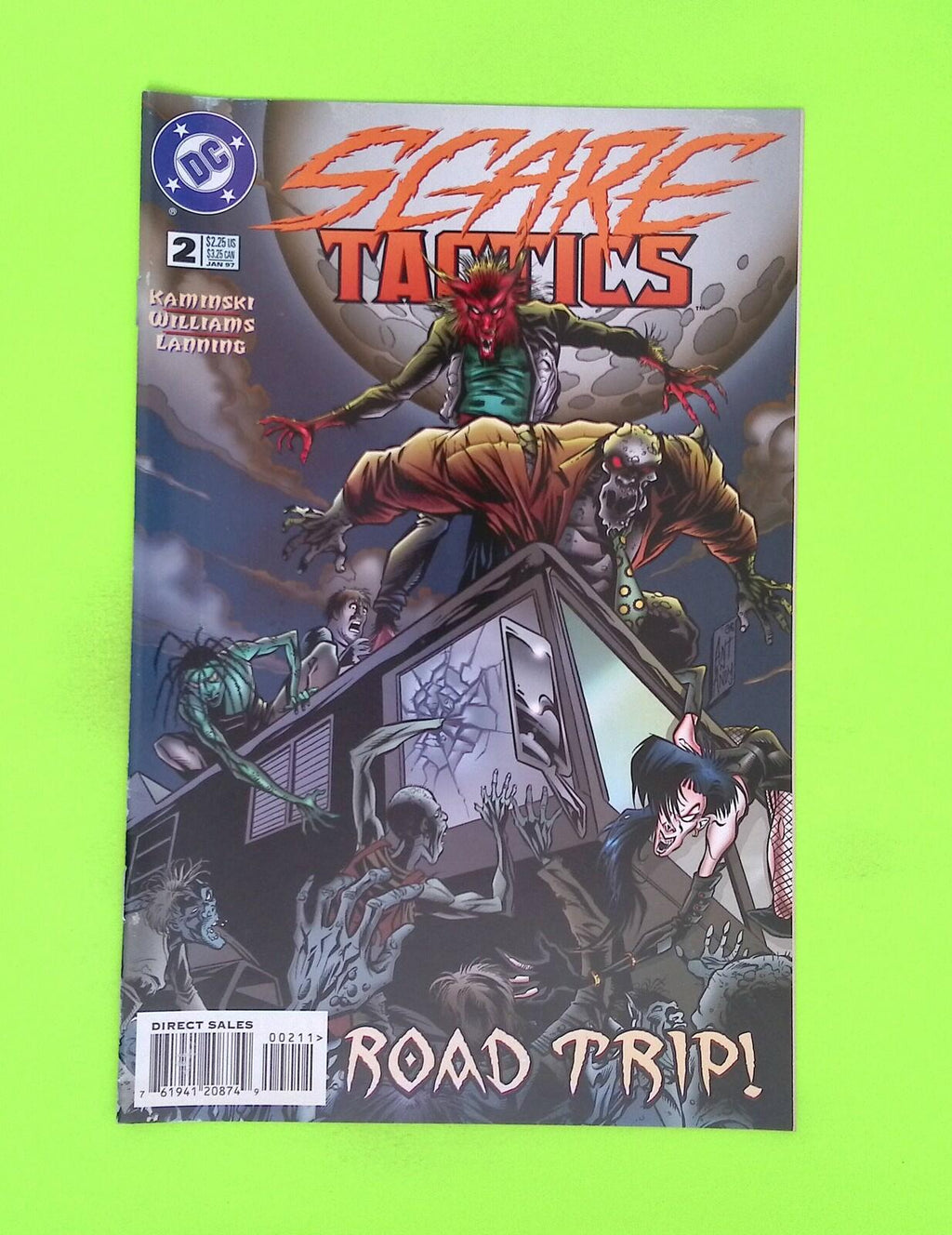 Scare Tactics #2 1997 DC Comics High Grade Comic Book W95-200