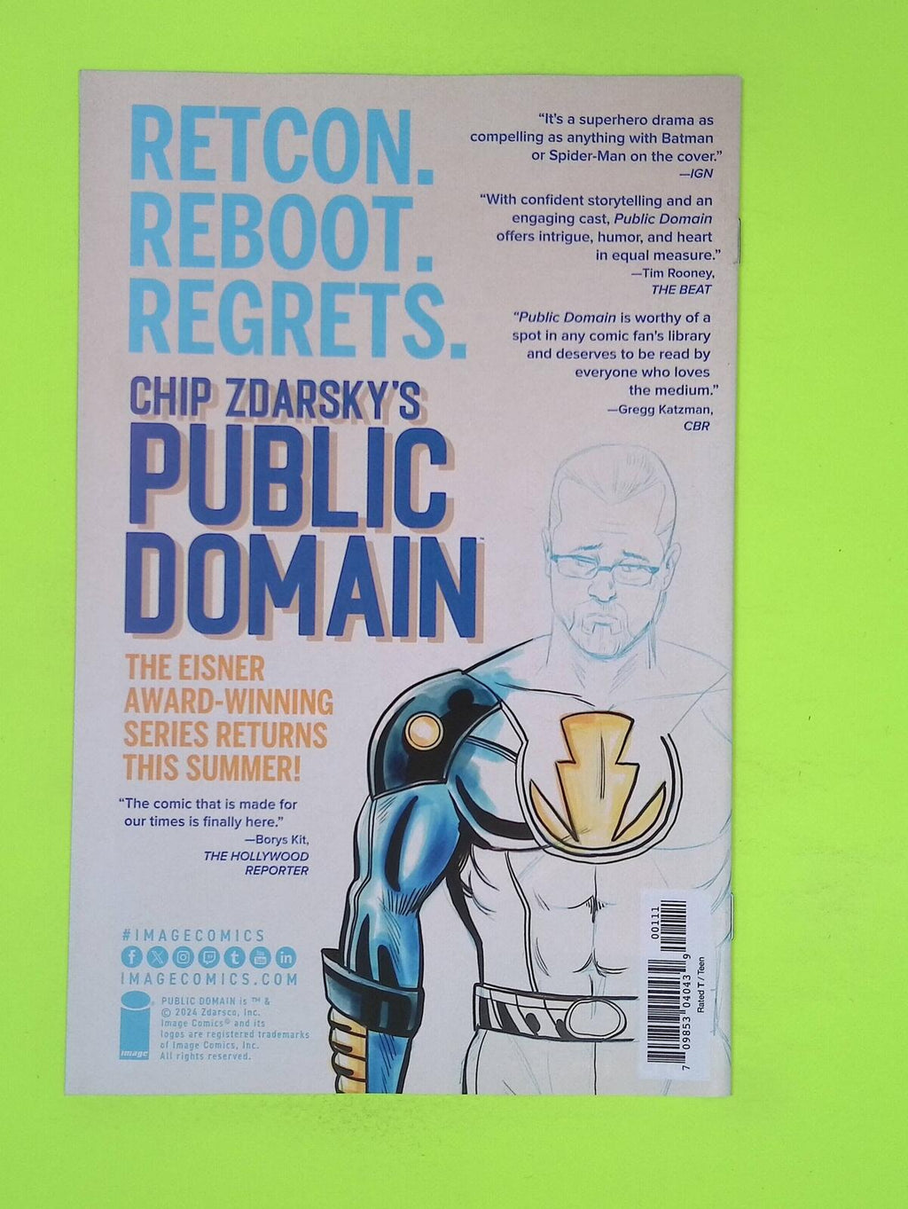Domain #1 2024 Image Comics High Grade Comic Book G10-18